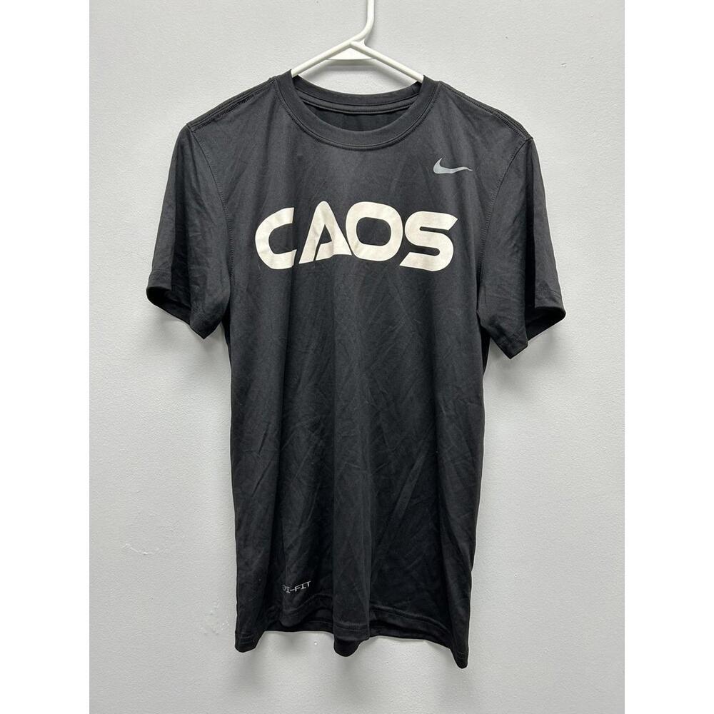 Nike CAOS Black Short Sleeve Athletic T-Shirt